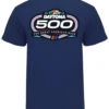 2023 Daytona 500 Logo T-Shirt- Blue -Officialracegear Outlet Store 0007 DAY1MT2301 D copy