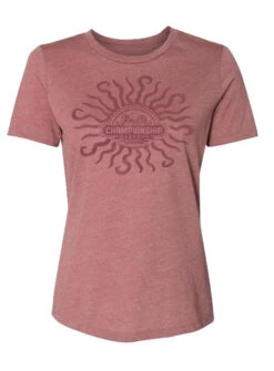 Ladies Championship Weekend Sun Burst T-Shirt