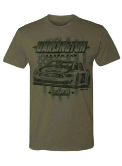Darlington Raceway Flag &Car T-Shirt