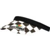 Ladies Daytona Checkered Clip On Visor -Officialracegear Outlet Store DAY9LH000400 C