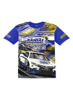 Officialracegear Outlet Store 20 Youth Kansas Sublimated T-Shirt