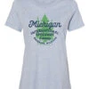 Ladies Michigan Pine Tree T-Shirt -Officialracegear Outlet Store MIC9LT0025copy