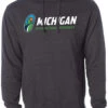 Michigan Track Logo Hooded Sweatshirt -Officialracegear Outlet Store MIC9MS0001
