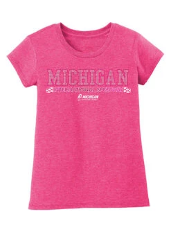Youth Girls Michigan Shimmer T-Shirt