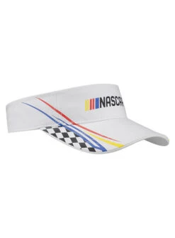 Ladies NASCAR Checkered Visor -Officialracegear Outlet Store NAS9LH0011 Bcopy