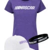 Ladies NASCAR Hat/Tee Combo -Officialracegear Outlet Store NAS9LT0021 Bundle