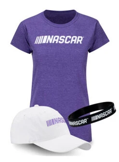 Ladies NASCAR Hat/Tee Combo