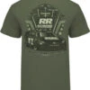 Richmond Americana T-Shirt -Officialracegear Outlet Store RIC9MT0011 D copy